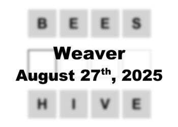 ‘Wordle’ Answer Today 1530 August 27th 2025 – Hints and Solution (8/27/25)
