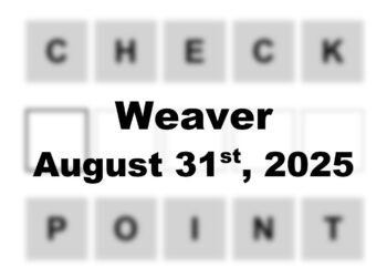 ‘Wordle’ Answer Today 1534 August 31st 2025 – Hints and Solution (8/31/25)