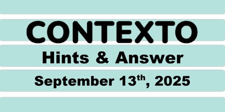 Daily Contexto 1091 - September 13th 2025