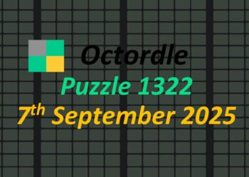 ‘Wordle’ Answer Today 1541 September 7th 2025 – Hints and Solution (9/7/25)