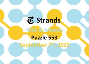 ‘Wordle’ Answer Today 1541 September 7th 2025 – Hints and Solution (9/7/25)