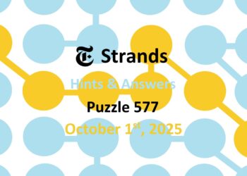 ‘Wordle’ Answer Today 1565 October 1st 2025 – Hints and Solution (10/1/25)