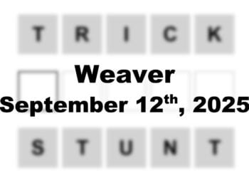 ‘Wordle’ Answer Today 1546 September 12th 2025 – Hints and Solution (9/12/25)