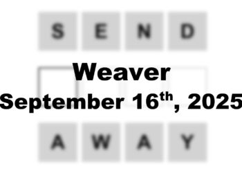 ‘Wordle’ Answer Today 1550 September 16th 2025 – Hints and Solution (9/16/25)