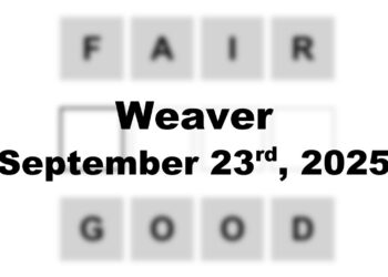 ‘Wordle’ Answer Today 1557 September 23rd 2025 – Hints and Solution (9/23/25)
