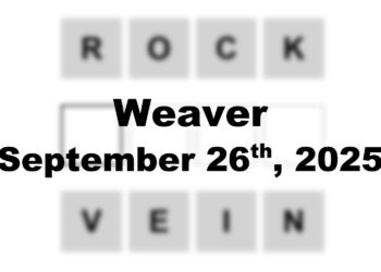 ‘Wordle’ Answer Today 1560 September 26th 2025 – Hints and Solution (9/26/25)