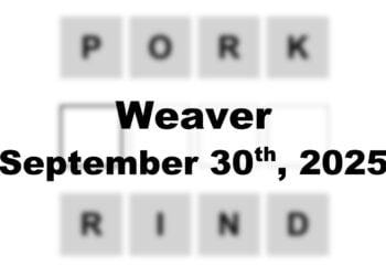 ‘Wordle’ Answer Today 1564 September 30th 2025 – Hints and Solution (9/30/25)