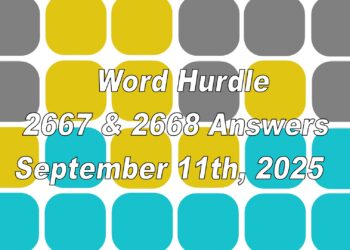 ‘Wordle’ Answer Today 1545 September 11th 2025 – Hints and Solution (9/11/25)