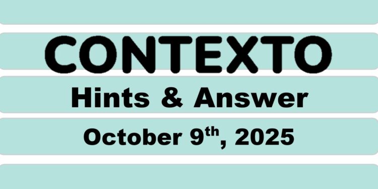Daily Contexto 1117 - October 9th 2025