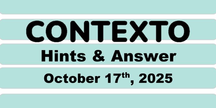 Daily Contexto 1125 - October 17th 2025