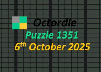 ‘Wordle’ Answer Today 1570 October 6th 2025 – Hints and Solution (10/6/25)