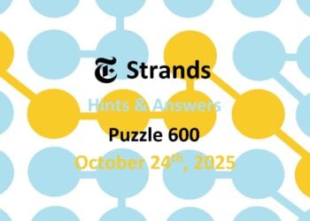 ‘Wordle’ Answer Today 1588 October 24th 2025 – Hints and Solution (10/24/25)