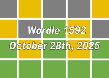 ‘Wordle’ Answer Today 1592 October 28th 2025 – Hints and Solution (10/28/25)