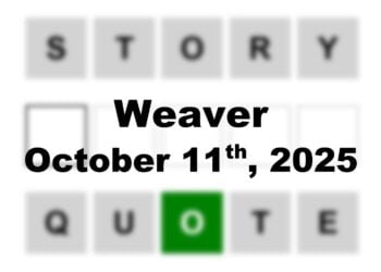 ‘Wordle’ Answer Today 1575 October 11th 2025 – Hints and Solution (10/11/25)