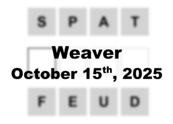‘Wordle’ Answer Today 1579 October 15th 2025 – Hints and Solution (10/15/25)