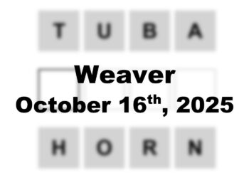 ‘Wordle’ Answer Today 1580 October 16th 2025 – Hints and Solution (10/16/25)