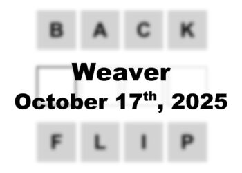 ‘Wordle’ Answer Today 1581 October 17th 2025 – Hints and Solution (10/17/25)