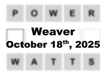 ‘Wordle’ Answer Today 1582 October 18th 2025 – Hints and Solution (10/18/25)