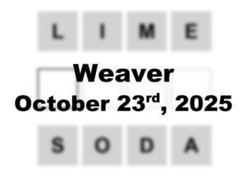 ‘Wordle’ Answer Today 1587 October 23rd 2025 – Hints and Solution (10/23/25)