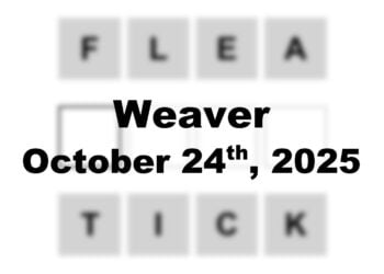 ‘Wordle’ Answer Today 1588 October 24th 2025 – Hints and Solution (10/24/25)