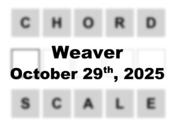 ‘Wordle’ Answer Today 1593 October 29th 2025 – Hints and Solution (10/29/25)