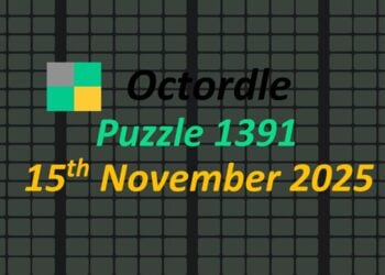 ‘Wordle’ Answer Today 1610 November 15th 2025 – Hints and Solution (11/15/25)