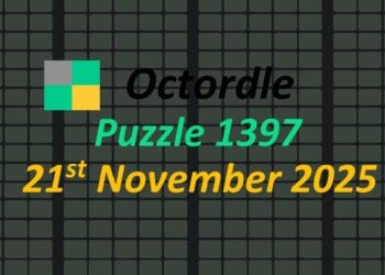‘Wordle’ Answer Today 1616 November 21st 2025 – Hints and Solution (11/21/25)