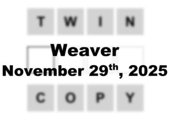 ‘Wordle’ Answer Today 1624 November 29th 2025 – Hints and Solution (11/29/25)