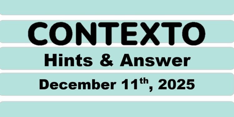 Daily Contexto 1180 - December 11th 2025