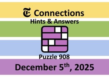‘Wordle’ Answer Today 1630 December 5th 2025 – Hints and Solution (12/5/25)