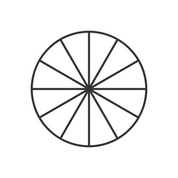 circle, pie, divided