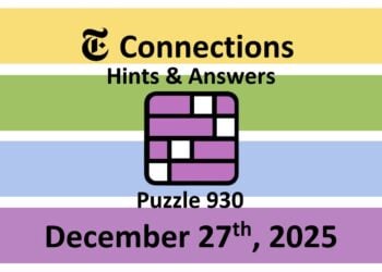 ‘Wordle’ Answer Today 1652 December 27th 2025 – Hints and Solution (12/27/25)