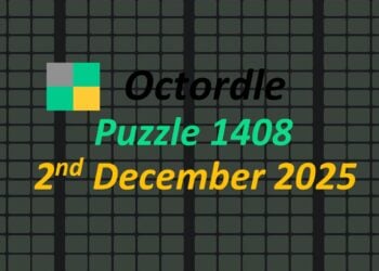 ‘Wordle’ Answer Today 1627 December 2nd 2025 – Hints and Solution (12/2/25)