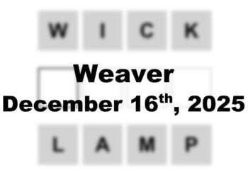 ‘Wordle’ Answer Today 1641 December 16th 2025 – Hints and Solution (12/16/25)