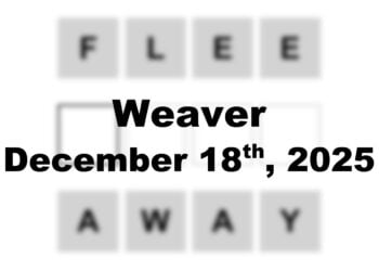 ‘Wordle’ Answer Today 1643 December 18th 2025 – Hints and Solution (12/18/25)