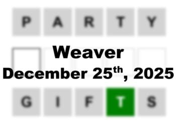 ‘Wordle’ Answer Today 1650 December 25th 2025 – Hints and Solution (12/25/25)
