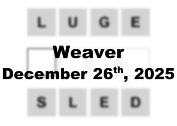 ‘Wordle’ Answer Today 1651 December 26th 2025 – Hints and Solution (12/26/25)