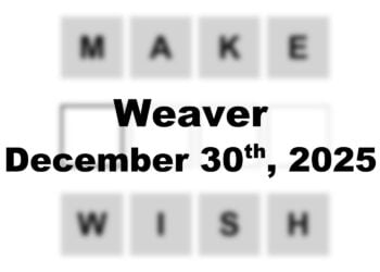 ‘Wordle’ Answer Today 1655 December 30th 2025 – Hints and Solution (12/30/25)