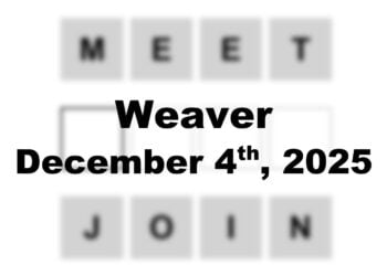 ‘Wordle’ Answer Today 1629 December 4th 2025 – Hints and Solution (12/4/25)