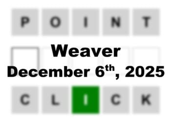 ‘Wordle’ Answer Today 1631 December 6th 2025 – Hints and Solution (12/6/25)