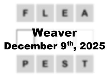 ‘Wordle’ Answer Today 1634 December 9th 2025 – Hints and Solution (12/9/25)