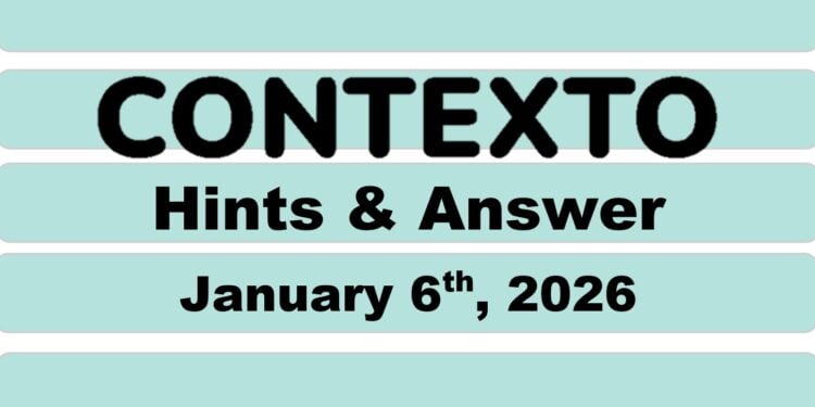 Daily Contexto 1206 - January 6th 2026