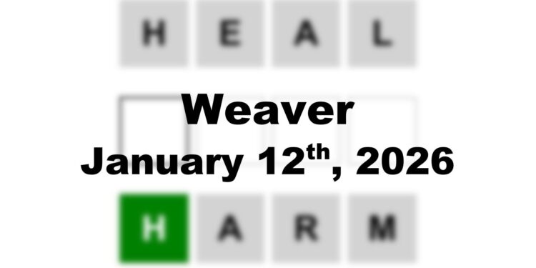 Weaver Answer - 12th January 2026