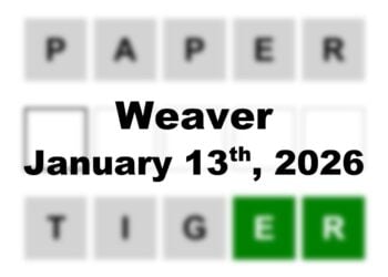 ‘Wordle’ Answer Today 1669 January 13th 2026 – Hints and Solution (13/1/26)
