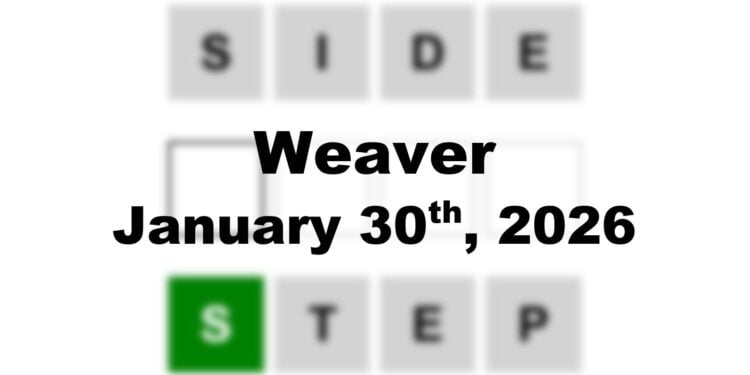 Weaver Answer - 30th January 2026