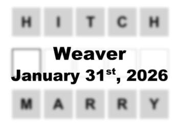 ‘Wordle’ Answer Today 1687 January 31st 2026 – Hints and Solution (31/1/26)