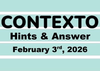 ‘Wordle’ Answer Today 1690 February 3rd 2026 – Hints and Solution (2/3/26)