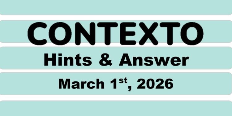 Daily Contexto 1260 - March 1st 2026