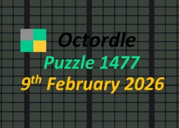 ‘Wordle’ Answer Today 1696 February 9th 2026 – Hints and Solution (2/9/26)