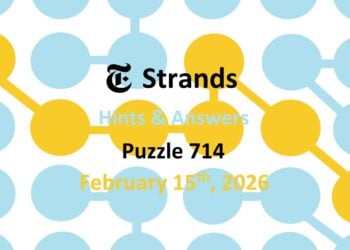 ‘Wordle’ Answer Today 1702 February 15th 2026 – Hints and Solution (2/15/26)